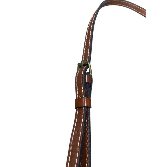 Patricia Nash Womans Brown Vintage Tooled Leather Crossbody Adjustable Shoulder - Picture 9 of 15